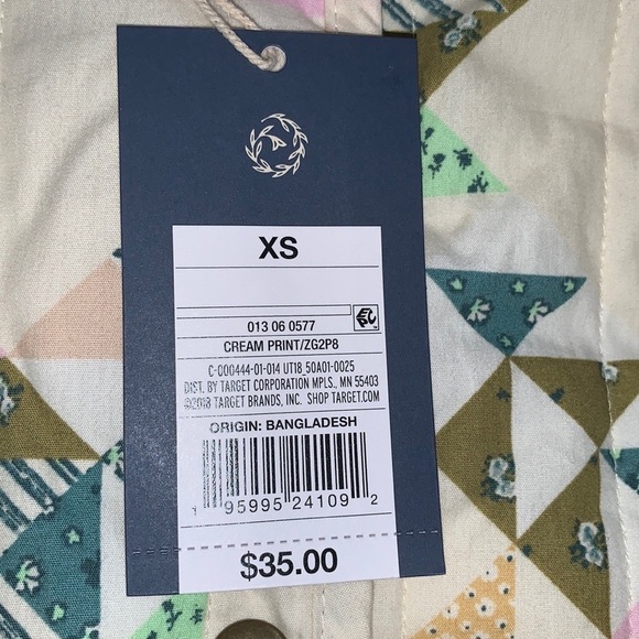 (XS)- Universal Thread Women's Quilted Button-Front Jacket - Cream Star - Picture 8 of 16